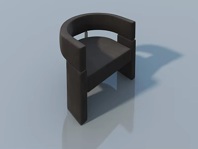 Modern Swing Door With Minimalist Design For Home Interior Decoration 3d model