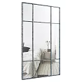 Modern Mirror Wall Rectangular Edge Retro 3d model