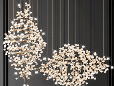 Light Luxury Crystal Chandelier model