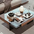 Modern coffee table 3d model
