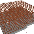 Raft variable thickness junction 3d model