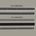 Air Conditioner Air Outlets With 20mm Regular And 10mm Ultra Narrow Design Styles