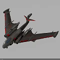 Futuristic Cosmic Spacecraft With Silver Red Exterior And Aerodynamic Wing Design For Space Exploration