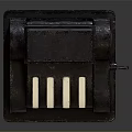 Vintage Commercial Cash Register With Classic Design And Metal Body Structure