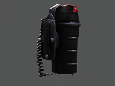 Police pepper spray weapon equipment Police pepper spray 3d model