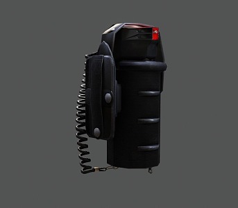 Police pepper spray weapon equipment Police pepper spray 3d model