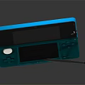 Modern game console Nintendo 3d model