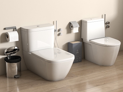 Modern Toilet Smart Toilet 3d model