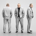 modern man 3d model