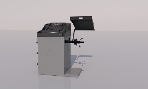 Modern industrial LOFT equipment dynamic balance 3d model