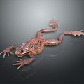 Frog Frog Frog Poison Frog Game Frog Reptile Cold Blooded Animal Reptile Reptile 3d model