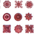 European-style carved decoration 3d model