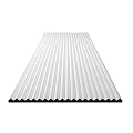 White Vertical Striped Wooden Wall Paneling For Modern Interior Wall Decor
