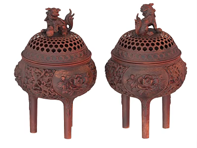 Incense burner Incense burner Incense burner Incense burner Aromatherapy burner Copper burner Sandalwood burner 3d model