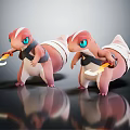 Modern Game Character Little Monster Little Monster 3d model
