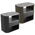 Modern bedside table combination 3d model