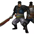 Modern Game Character Xia Three Kingdoms Unparalleled Character Man 3d model