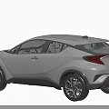 White Modern SUV With Sleek Body Black Alloy Wheels And LED Tail Lights