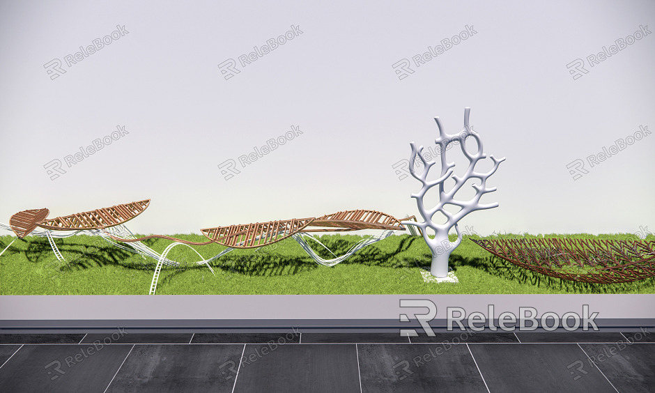 Modern City Sculpture Sculpture Sculpture Sculpture Structure Landscape Sculpture model