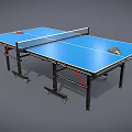 Portable Ping Pong Table Sports Equipment With Net Paddle And Ball