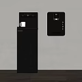 Modern pipeline machine water dispenser direct drinking machine tea bar machine 3d model
