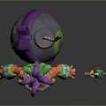 Monkey CG Monkey Cartoon Monkey Anime Monkey Stylized Monkey Fantasy Style Monkey Toy 3d model