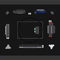 LexJet Exhibition Booth Display With Printing Equipment And Showcased Devices