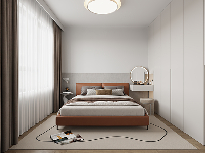 Modern Bedroom 3d model