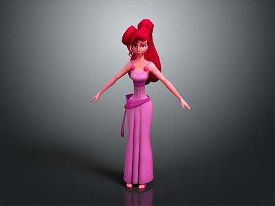 Modern Disney Heroine Disney Characters Disney Princess Disney Beauty 3d model