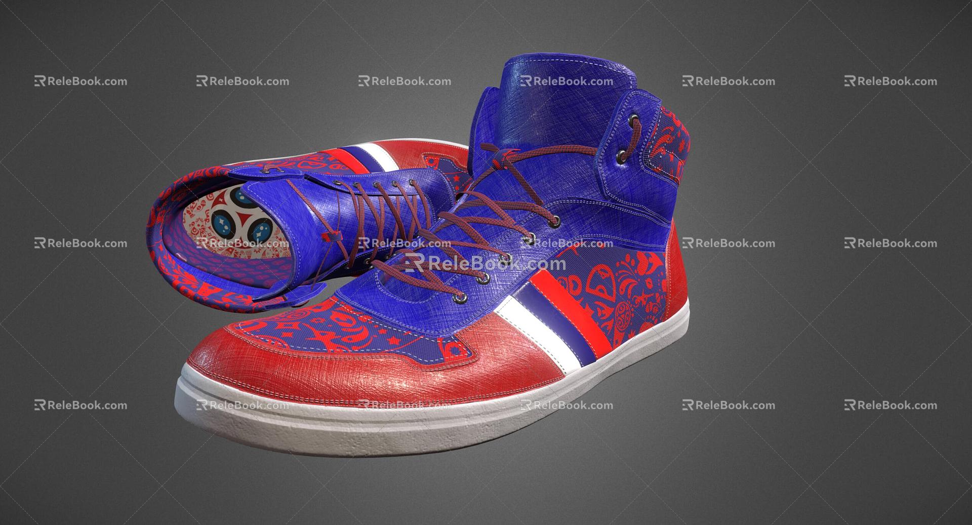 Modern Shoes 3d model