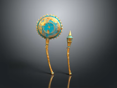 Medieval Shield Ancient Shield Defensive Weapon Ancient Shield Iron Shield Protective Shield Wooden Shield 3d model