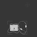 Retro Digital Portable Stereo Cassette Player With Classic Design And White Headphones