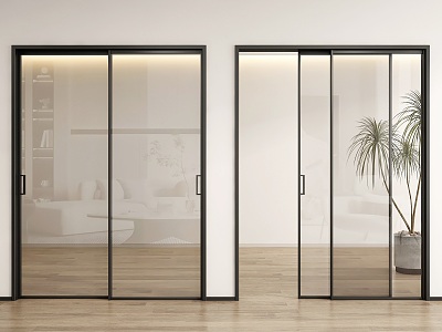 Modern sliding door glass sliding door glass door model