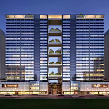 Modern style complex 3d model