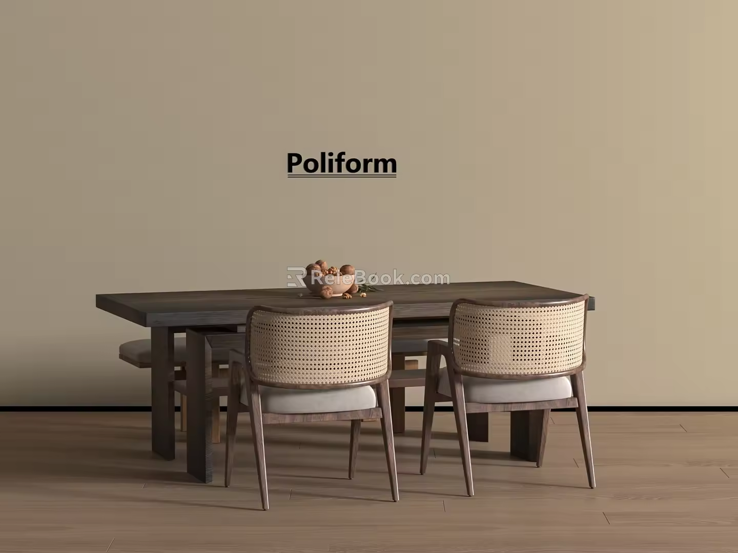 New Chinese Middle Ancient Dining Table and Chair Rectangular Dining Table and Chair Square Dining Table and Chair Modern 3d model