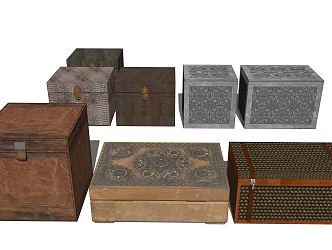 Modern Jewelry Box 3d model