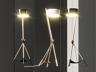 Modern floor lamp 3d model