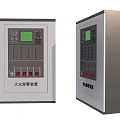 Fire Alarm Control Panel With Digital Display And Control Buttons For Safety