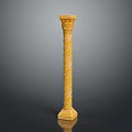 Columns Stone Columns Stone Columns Old Columns Roman Columns Roman Columns Classical Columns Greek Columns 3d model