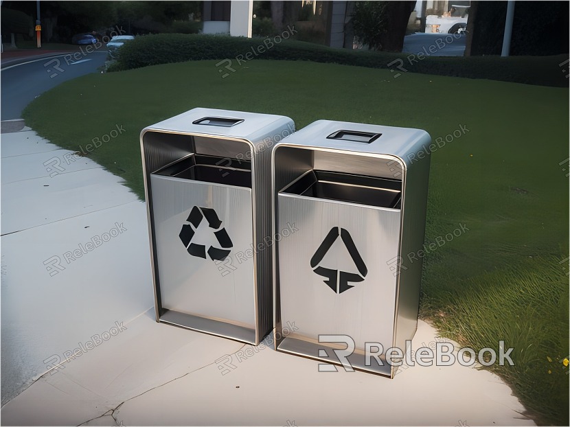 trash can model