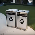 trash can 3d model