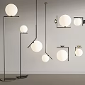 Modern FLOS luminaire combination 3d model