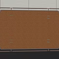 Miloti screen partition background screen sofa background wall 3d model
