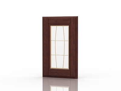 Modern door panel 3d model