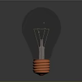 Modern Green Lighting Combination With Copper Base And Simple Glass Design