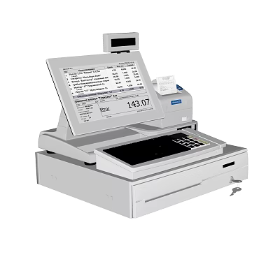 Cash register 3d model Cash register 3d model