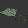 Durable Metal Grid Grating And Black Honeycomb Mat For Industrial Equipment Use