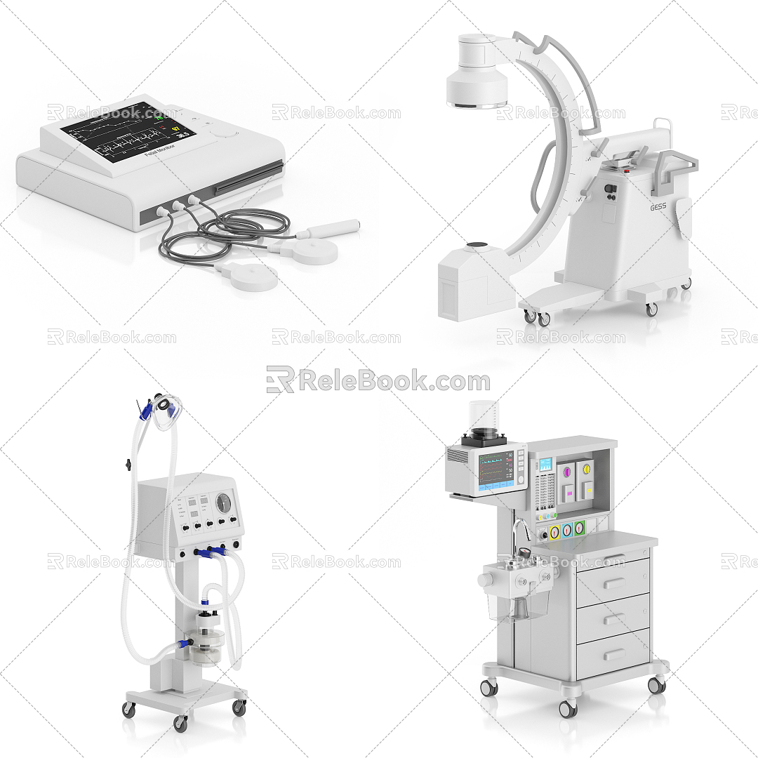 Modern Medical Equipment Medical Equipment Portfolio model