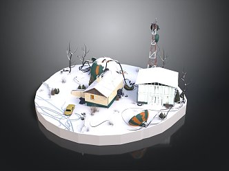 Game Environment Game Scene Fairy Tale Scene Fairy Tale Magic Scene Magic Item Fantasy Scene 3d model