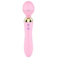 Smart Machine Pink Handheld Design With Two Purple Buttons And Gold Accents Portable